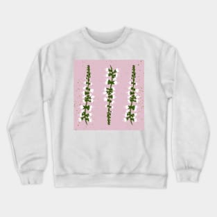 Basil Blossom Pink Crewneck Sweatshirt